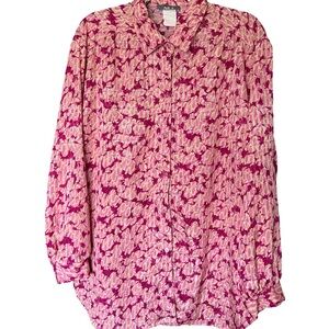 Vintage pink blouse